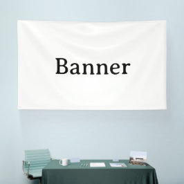 Maak je eigen 6' x 10' binnen spandoek