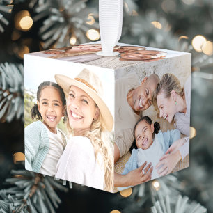 Maak Je Eigen 6-zijdige Familie Foto Kubus Decoratie