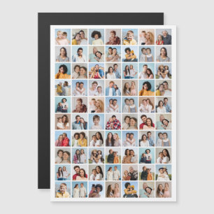 Maak Je Eigen 70 Foto Collage Magnetische Kaart