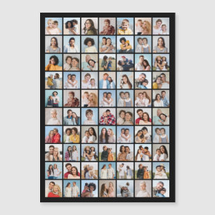 Maak Je Eigen 70 Foto Collage Magnetische Kaart