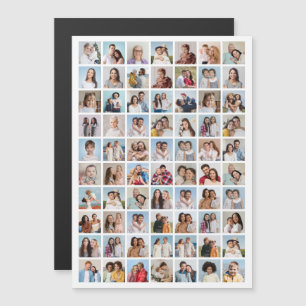 Maak Je Eigen 70 Foto Collage Magnetische Kaart