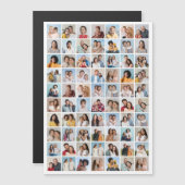 Maak je eigen 70 foto collage te bewerken kleur magnetische uitnodiging (Voorkant / Achterkant)