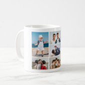 Maak Je Eigen 7 Foto Collage Koffiemok (Voorkant links)