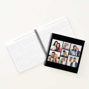 Maak Je Eigen 7 Foto Collage Notitieboek