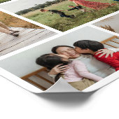 Maak Je Eigen 7 Foto Collage Poster (Hoek)