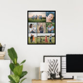 Maak Je Eigen 7 Foto Collage Poster (Thuiskantoor)
