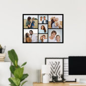 Maak Je Eigen 7 Foto Collage Poster (Thuiskantoor)