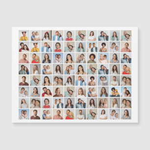 Maak Je Eigen 80 Foto Collage Magnetische Kaart