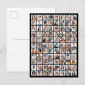 Maak Je Eigen 88 Foto Collage Briefkaart (Voorkant / Achterkant)