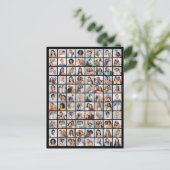 Maak Je Eigen 88 Foto Collage Briefkaart (Staand voorkant)