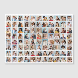 Maak Je Eigen 88 Foto Collage Magnetische Kaart Uitnodiging