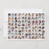 Maak Je Eigen 88 Foto Collage Notitiekaartje (Voorkant)