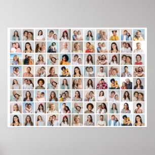 Maak Je Eigen 88 Foto Collage Poster