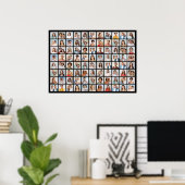 Maak Je Eigen 88 Foto Collage Poster (Thuiskantoor)
