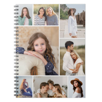 Maak Je Eigen 8 Foto Collage Notitieboek
