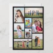 Maak Je Eigen 8 Foto Collage Notitiekaartje (Voorkant)