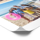 Maak je eigen 8 fotocollage gepersonaliseerd poster (Hoek)