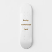 Maak Je Eigen 8" Skateboard Deck (Voorkant)