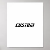 Maak Je Eigen 8"x10" Mat Poster (Voorkant)