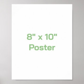 Maak je eigen 8"x10" poster
