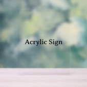 Maak je eigen 8" x 10" acryl bord (Neutraal)