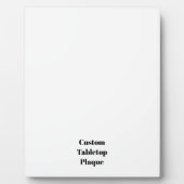 Maak je eigen 8 x 10" Tafelplaque met Easel Fotoplaat (Voorkant)