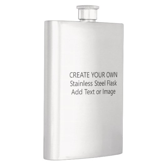 Maak Je Eigen 8oz RVS Trouw Flacon (Rechts)