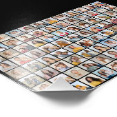 Maak Je Eigen 96 Foto Collage Foto Vergroting Afdruk (Hoek)