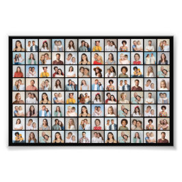 Maak Je Eigen 96 Foto Collage Foto Vergroting Afdruk