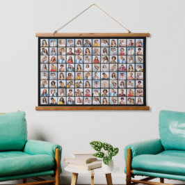 Maak Je Eigen 96 Foto Collage Hangend Wandkleed