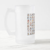 Maak Je Eigen 96 Foto Collage Matglas Bierpul (Links)
