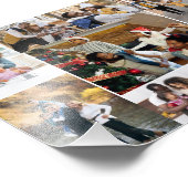 Maak Je Eigen 9 Foto Collage Foto Afdruk (Hoek)