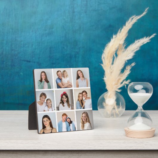Maak Je Eigen 9 Foto Collage Fotoplaat (Insitu)