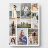 Maak Je Eigen 9 Foto Collage Fotoplaat (voorkant)