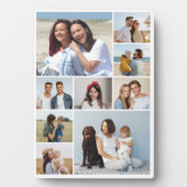 Maak Je Eigen 9 Foto Collage Fotoplaat (voorkant)