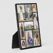 Maak Je Eigen 9 Foto Collage Fotoplaat (Zijkant)