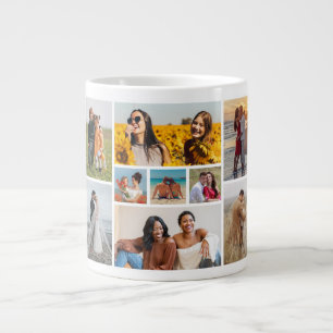 Maak Je Eigen 9 Foto Collage Grote Koffiekop