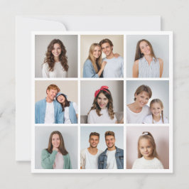 Maak Je Eigen 9 Foto Collage Kaart
