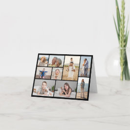 Maak Je Eigen 9 Foto Collage Notitiekaartje