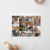Maak je eigen 9 foto collage notitiekaartje (Voorkant / Achterkant in situ)