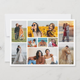 Maak Je Eigen 9 Foto Collage Notitiekaartje