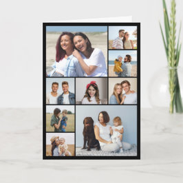 Maak Je Eigen 9 Foto Collage  Notitiekaartje