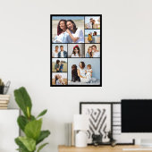 Maak Je Eigen 9 Foto Collage Poster (Thuiskantoor)