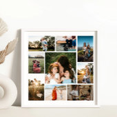 Maak Je Eigen 9 Foto Collage Poster