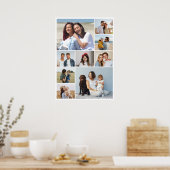 Maak Je Eigen 9 Foto Collage Poster (Keuken)