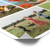 Maak Je Eigen 9 Foto Collage Poster (Hoek)