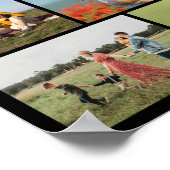Maak Je Eigen 9 Foto Collage Poster (Hoek)