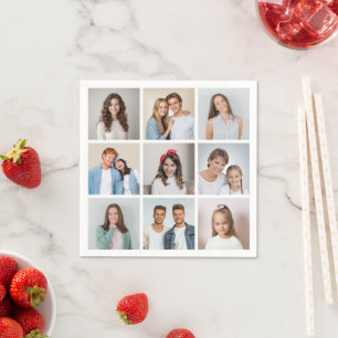 Maak Je Eigen 9 Foto Collage Servet