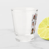 Maak Je Eigen 9 Foto Collage Shot Glas (Links)