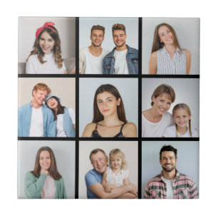 Maak Je Eigen 9 Foto Collage Tegeltje
